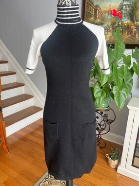 Tommy Hilfiger Turtleneck Midi Dress